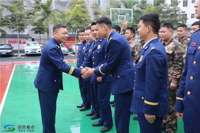 百色消防救援支队“四套组合拳”全力做好春节期间思想... 百色,消防,消防救援,救援,支队