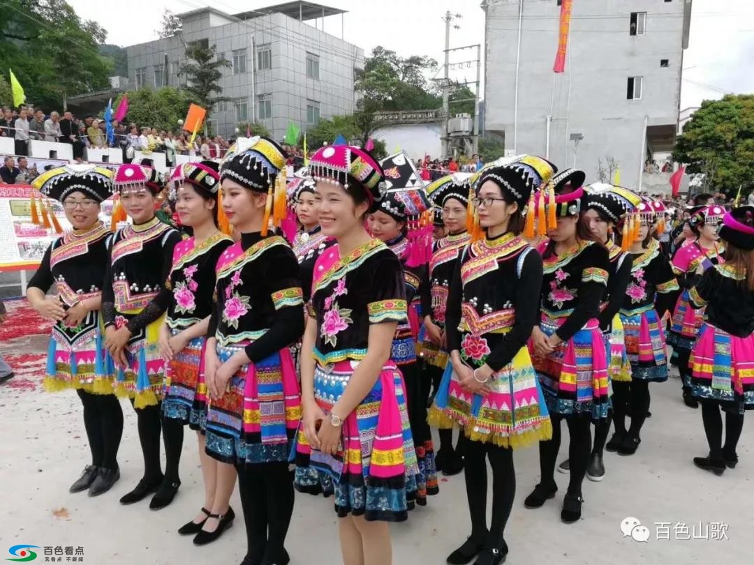 2019年百色龙川镇首届山歌节今日举行，现场热闹非凡！ 2019,2019年,百色,色龙,龙川