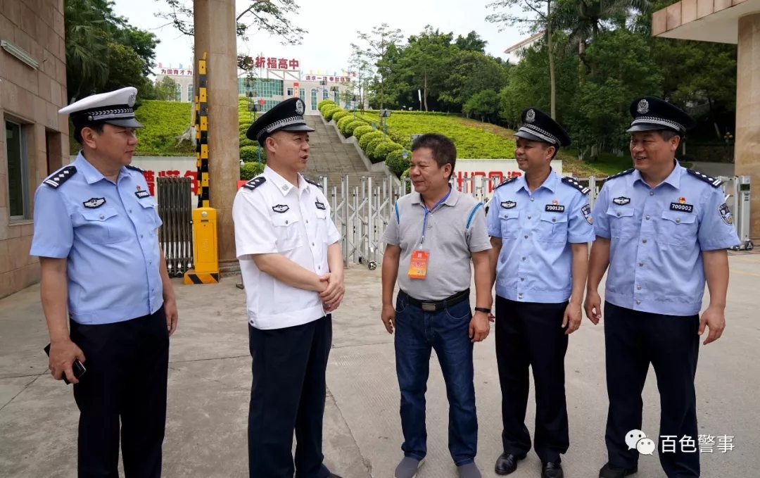 右江公安全力护航高考平安，为莘莘学子保驾护航! 右江,江公,公安,安全,全力