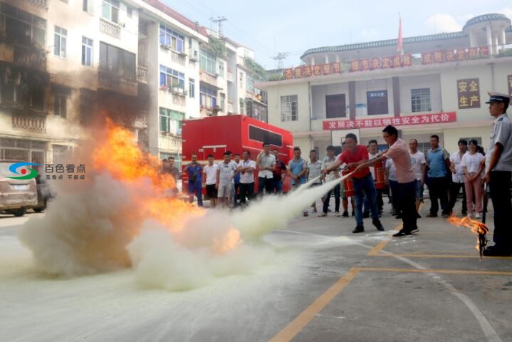 百色隆林消防走进通信企业 为员工送上“防火套餐” 百色,隆林,消防,走进,进通