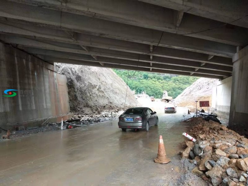 国道212线凌云县上陇凤隧道口于7月7日上午11:15恢复通车 国道,212,凌云,凌云县,云县