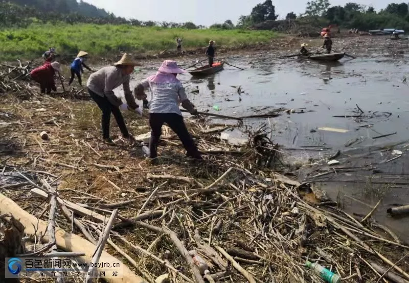 致敬！他们持续清理澄碧河库区漂浮物，12天打捞了一千吨... 致敬,他们,持续,清理,澄碧