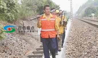 百色工务段百色线路车间百色线路维修一工区工长汪伯华 百色,工务,工务段,色线,线路