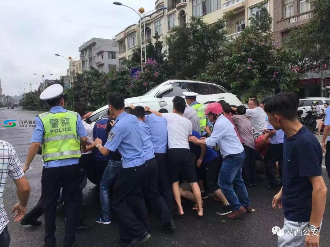 突发！靖西一男子被压车底，警民医合力上演生死救援 突发,靖西,西一,一男,男子