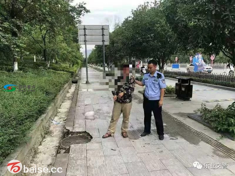 乐业一男子无证驾驶被警方暂扣车辆，偷骑扣押车辆被行拘 乐业,业一,一男,男子,无证