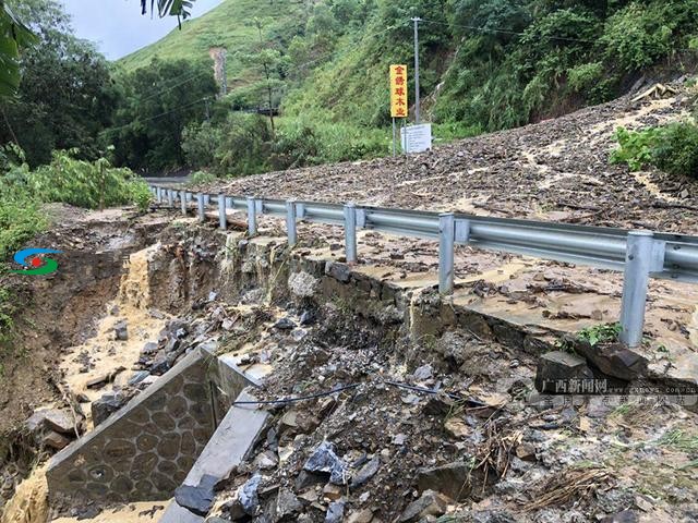 “9月9日”百色隆林平班镇腊仁村公路水毁塌方抢通纪实 9月,9月9,9月9日,9日,百色