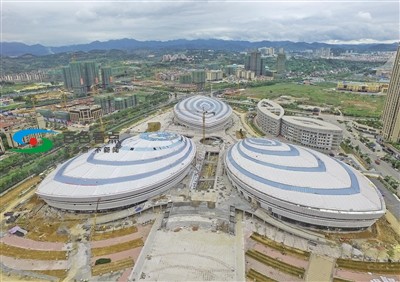 百色市体育中心二期建设进入收尾阶段 百色,百色市,市体育中心,体育,体育中心