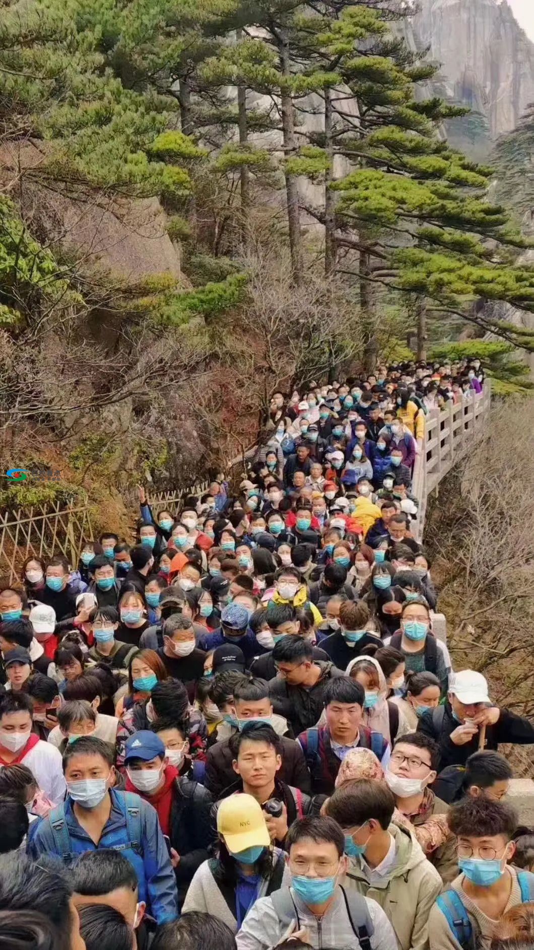 这是今天的黄山！景区连发多条公告，紧急闭园 这是,今天,黄山,景区,区连