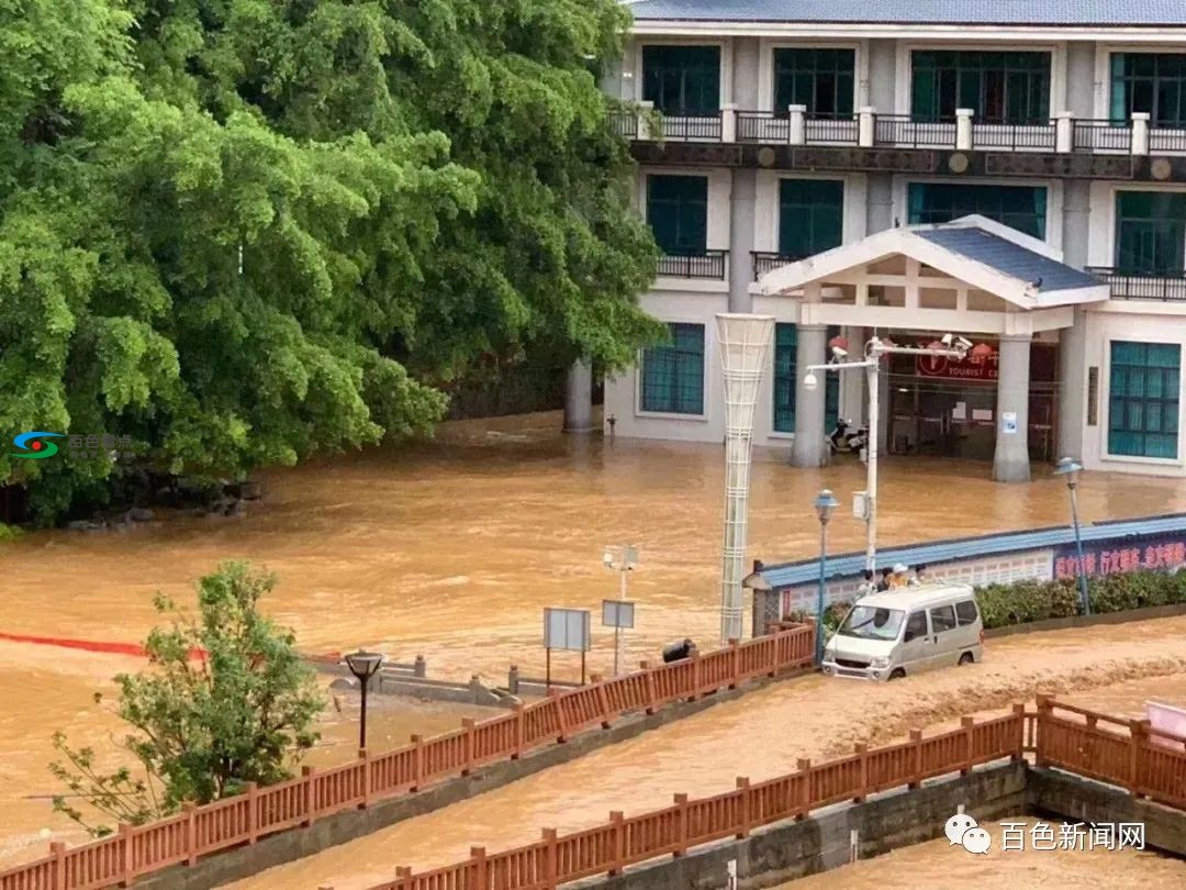 洪水围城！百色新一轮暴雨今晚抵达... 洪水,水围,围城,百色,新一