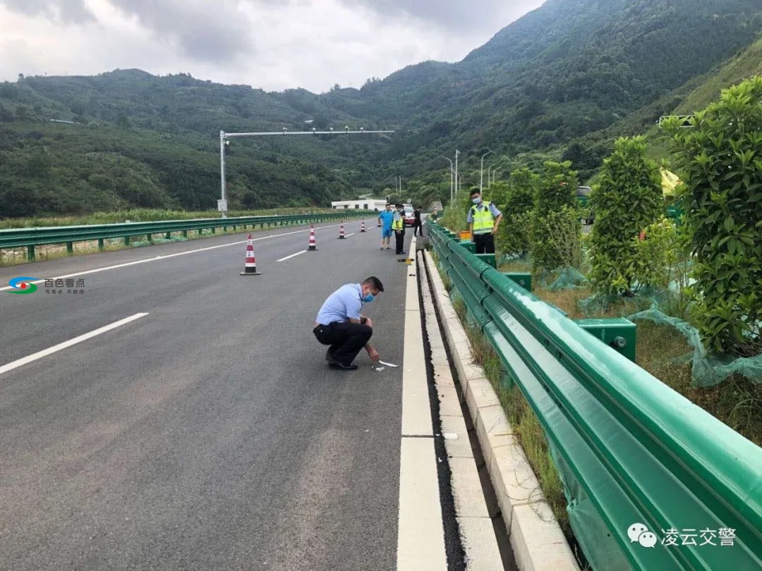 广西凌云警方3小时破获一起高速撞人致死的交通案件 广西,凌云,警方,3小时,小时