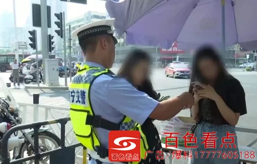 南宁交警:不戴头盔除被罚钱，还有人被罚发朋友圈集赞…… 南宁,交警,戴头,头盔,罚钱