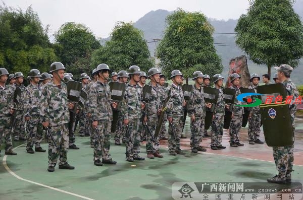 百色市田东县：强化民兵训练 提高处突能力 百色,百色市,市田,田东,田东县