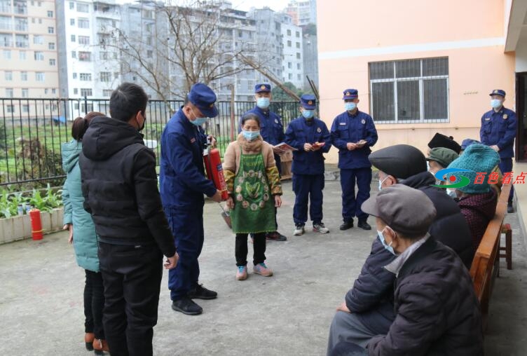 “春节到情意浓” 广西隆林大队慰问养老院 春节,情意,意浓,广西,西隆