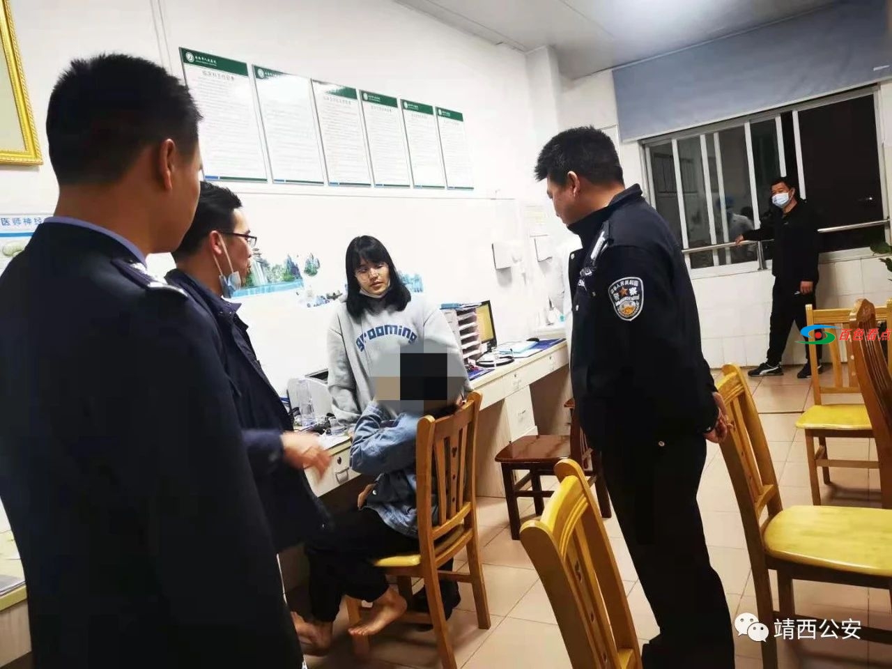 靖西公安联合多部门成功救下欲跳楼轻生女子 靖西,公安,安联,联合,部门