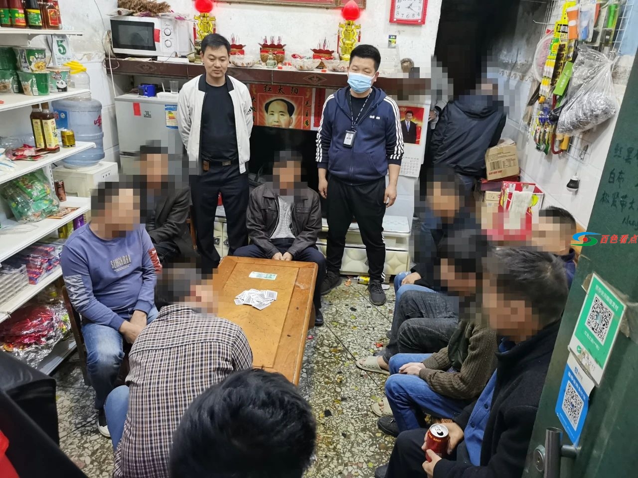 凌云警方日内查获赌博案件2起，查获涉赌人员16人 凌云,警方,日内,内查,查获