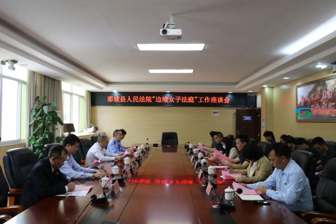 那坡县人民法院举办“边境女子法庭”工作座谈会 那坡,那坡县,县人,人民,人民法院