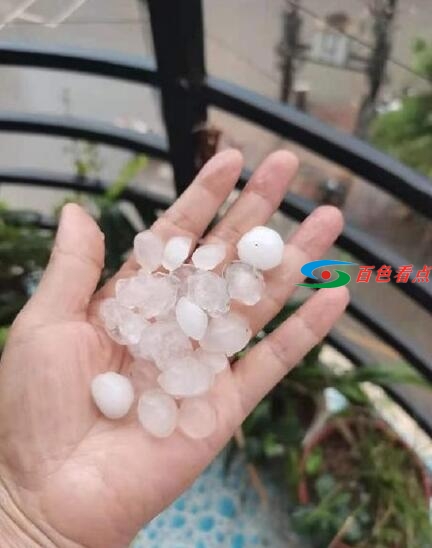 连续两天！百色隆林县雷雨中还遭受了冰雹的“击打” 连续,两天,百色,隆林,隆林县