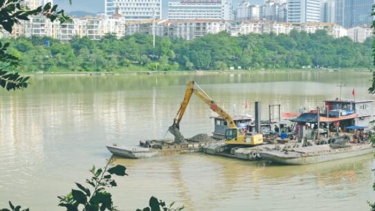 推动右江航道整治工程建设 打通右江“水上高速公路” 推动,右江,江航,航道,航道整治工程