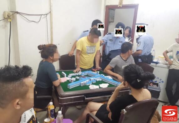 田阳警方重拳打击赌博 15名涉赌人员被抓 田阳,警方,方重,重拳,拳打