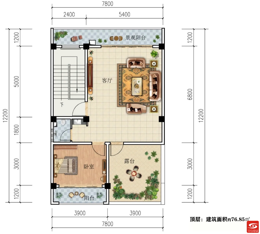 百色商品房3308元/㎡ 还有188万/套天地楼440平米 快快买 百色,商品,商品房,3308,还有