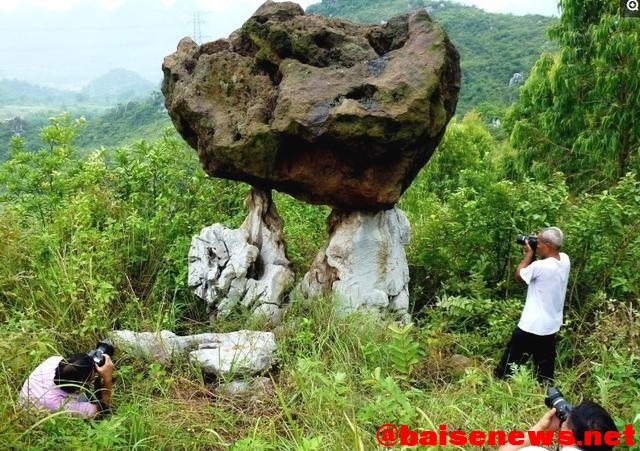 百色平果市的未解之谜：20吨巨石是怎么被拖起来的？ 百色,平果,果市,市的,未解