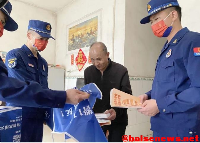 右江区消防救援大队开展“益耆消防” 精准护老志愿服务 右江,右江区,江区,消防,消防救援