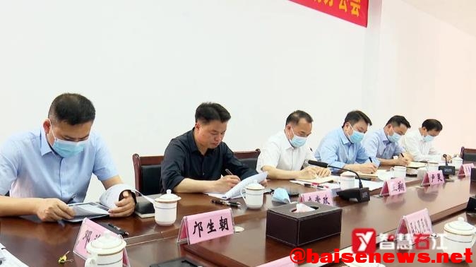 王翔到右江区人民医院大同院区调研并召开现场办公会 王翔,右江,右江区,江区,人民