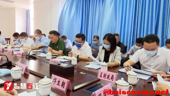 王翔到右江区人民医院大同院区调研并召开现场办公会 王翔,右江,右江区,江区,人民