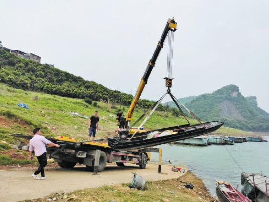 百色市农业农村局严厉打击非法捕捞行为 百色,百色市,农业,农村,严厉