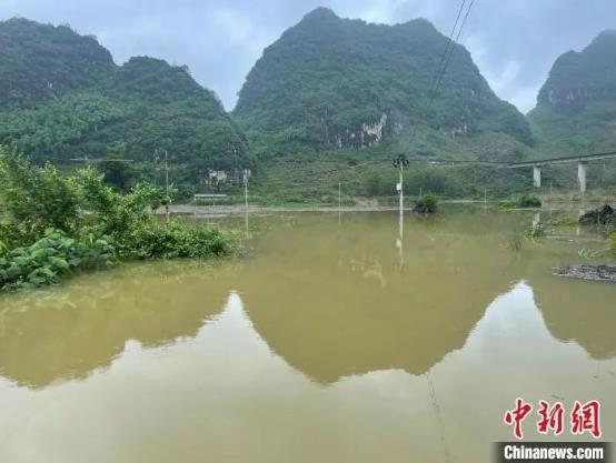 强降雨袭击！田东作登乡布洪屯被淹 强降雨,降雨,袭击,田东,被淹