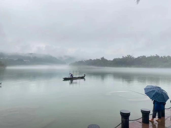 烟雨朦胧！仙气飘飘！百色人的朋友圈被TA刷屏了 烟雨,烟雨朦胧,朦胧,仙气,飘飘