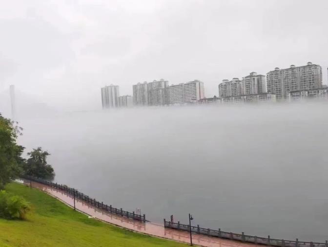 烟雨朦胧！仙气飘飘！百色人的朋友圈被TA刷屏了 烟雨,烟雨朦胧,朦胧,仙气,飘飘