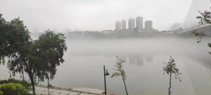 烟雨朦胧！仙气飘飘！百色人的朋友圈被TA刷屏了 烟雨,烟雨朦胧,朦胧,仙气,飘飘