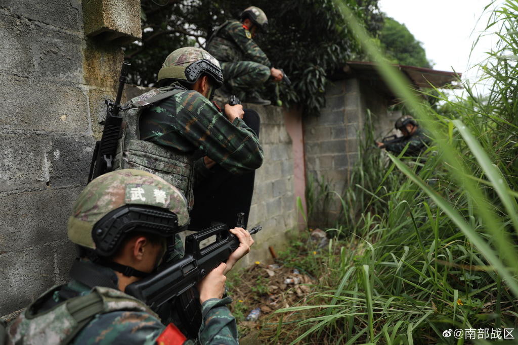 武警广西总队百色支队闻令出击！盛夏六月的硬核演练 武警,警广,广西,总队,百色