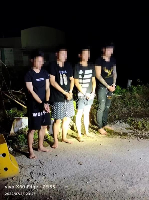 百色4人被抓 百色,4人