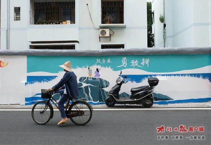 右江区这条小巷 “颜值”大提升 引来市民打卡 右江,右江区,江区,小巷,颜值