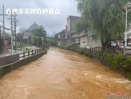 “泰利”为百色境内带来丰沛降雨，各河流未出现超警洪水 各地,降雨,我市,做好,工作