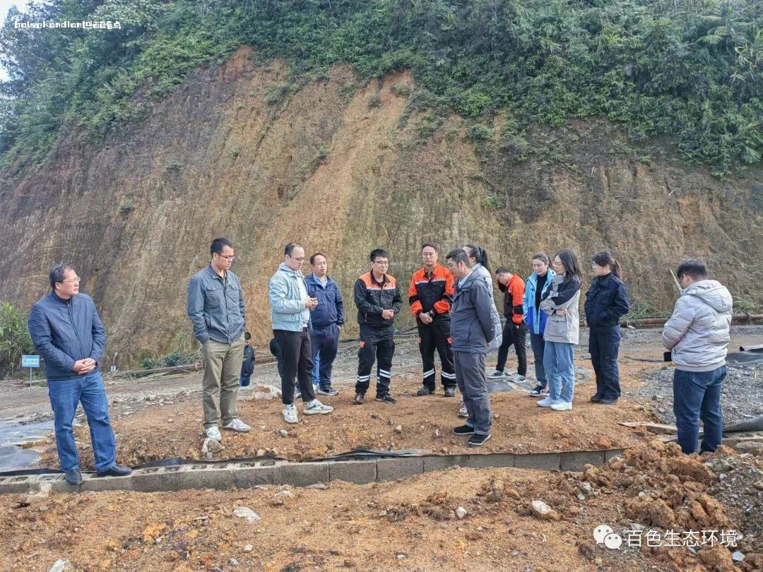 生态环境部固管中心调研组深入百色靖西市锰企业指导锰渣资源化利用 西市,有限公司,百色市,生态环境局,生态