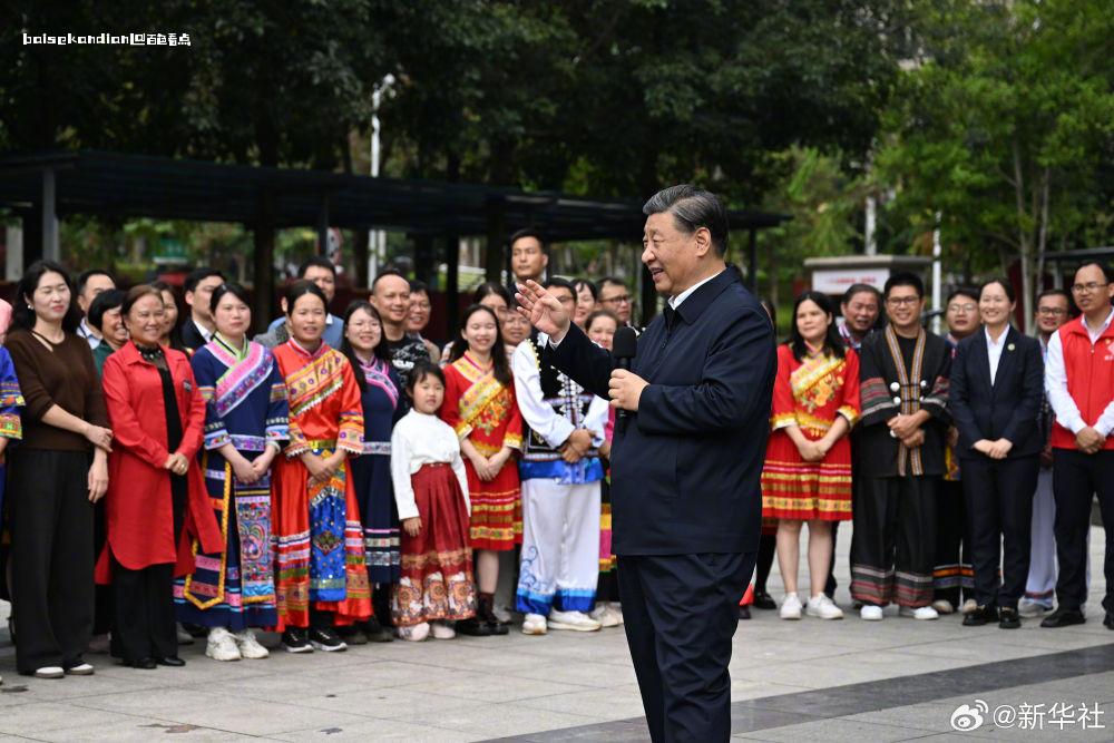 习近平在广西南宁市考察调研 attach,调研,中国,mdash,东盟