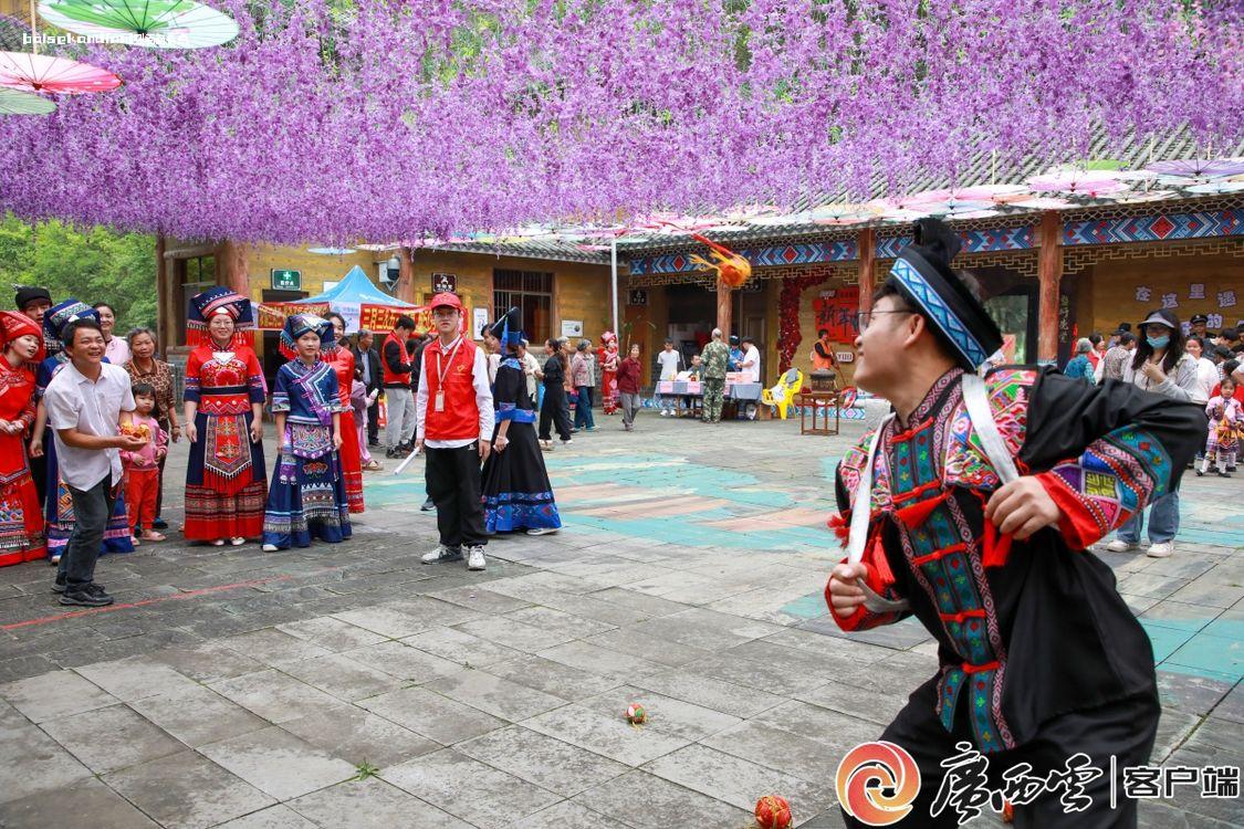 平果：多彩民俗活动喜迎广西三月三 三月,活动,平果市,民俗,民族服饰