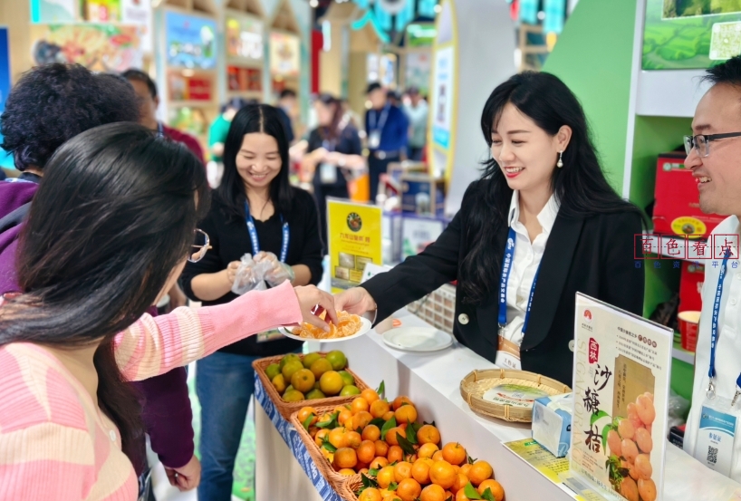 百色特色农产品亮相第二十一届中国国际农产品交易会 百色,现场,农产品,中国,区域