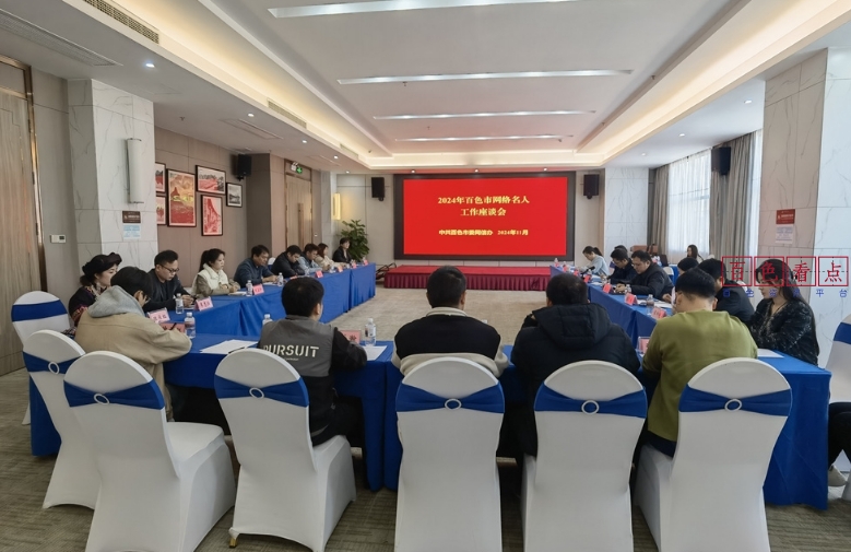 2024年百色市网络名人工作座谈会召开 网络,会议,要做,网信,名人